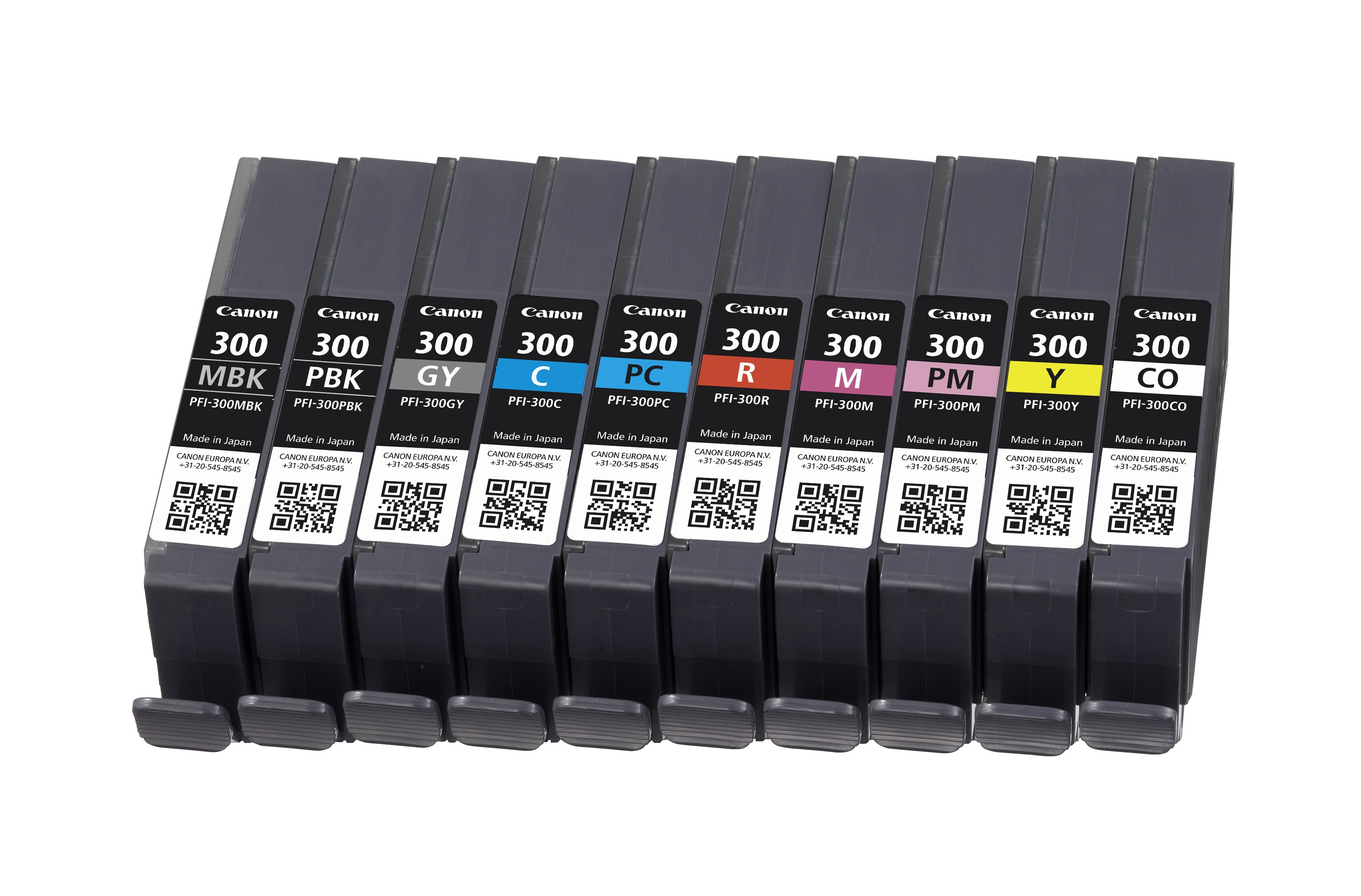 Canon PFI-300 10 Colour Ink Cartridge Multipack