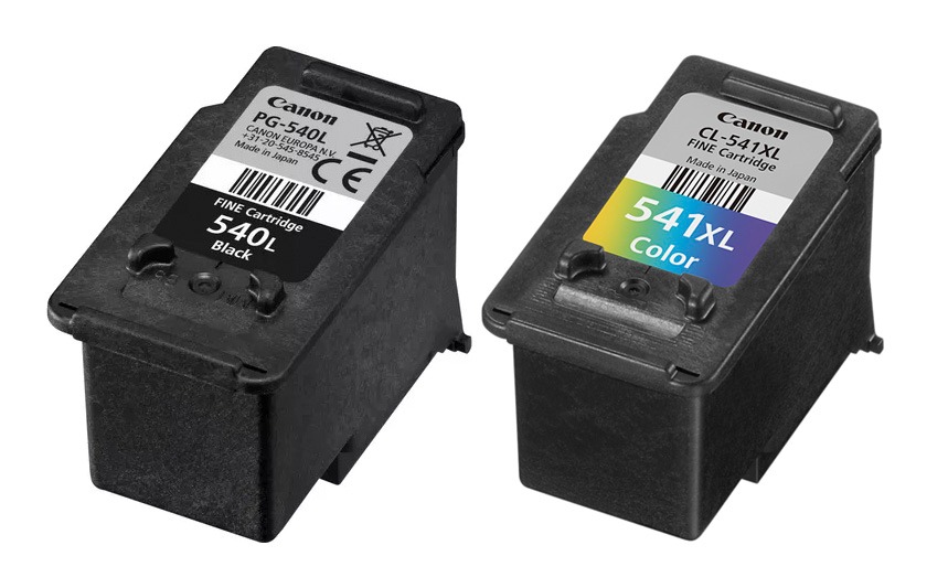 Canon PG-540L-CL-541XL Black & Tri-Colour Ink Cartridge Multipack