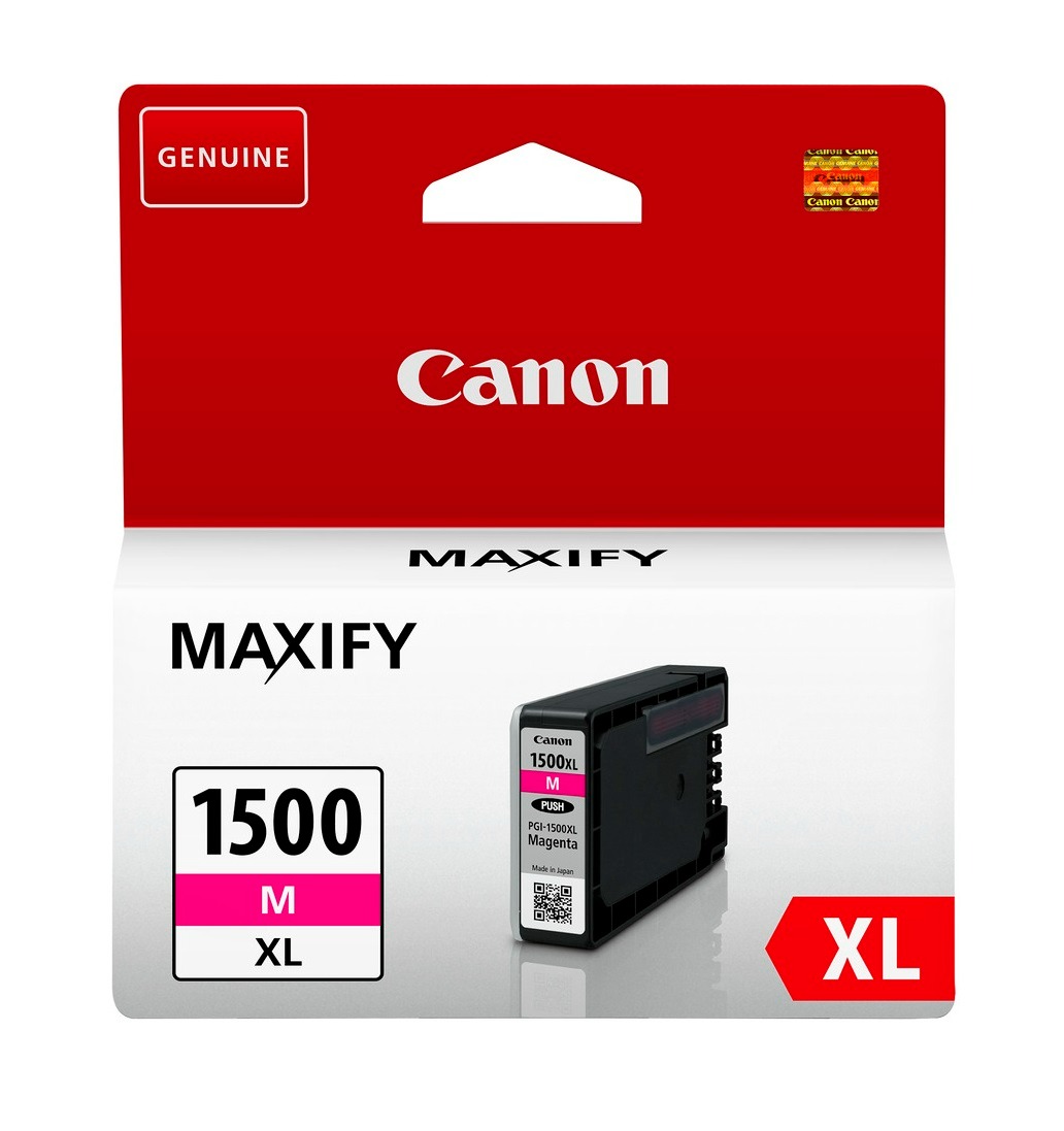 Canon PGI-1500XLM High Capacity Magenta Ink Cartridge - (9194B001AA)