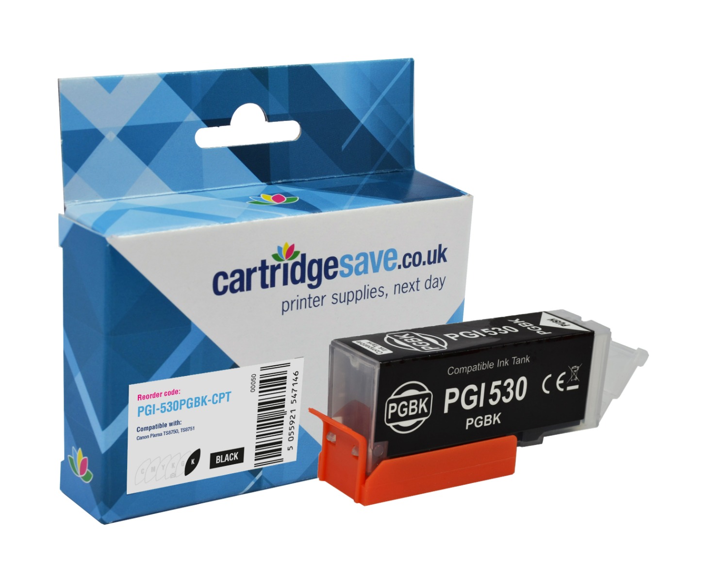 Compatible PGI-530PGBK Photo Black Canon Ink Cartridge - (6117C001)