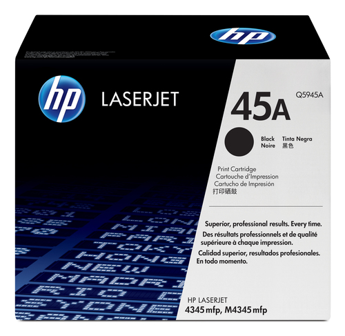 HP 45A Black Toner Cartridge - (Q5945A)