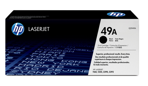 HP 49A Black Toner Cartridge - (Q5949A)