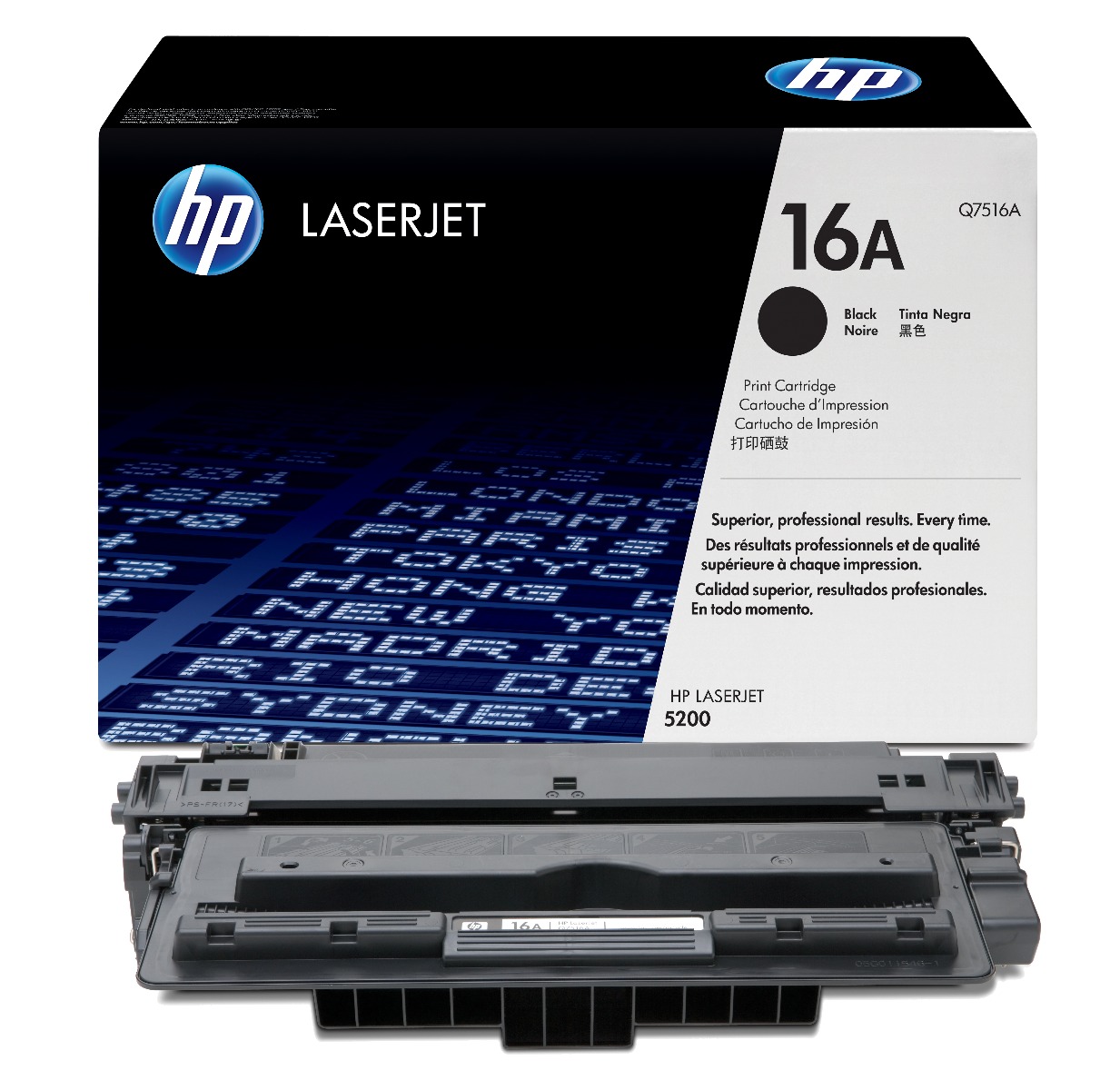 HP 16A Black Toner Cartridge - (Q7516A)