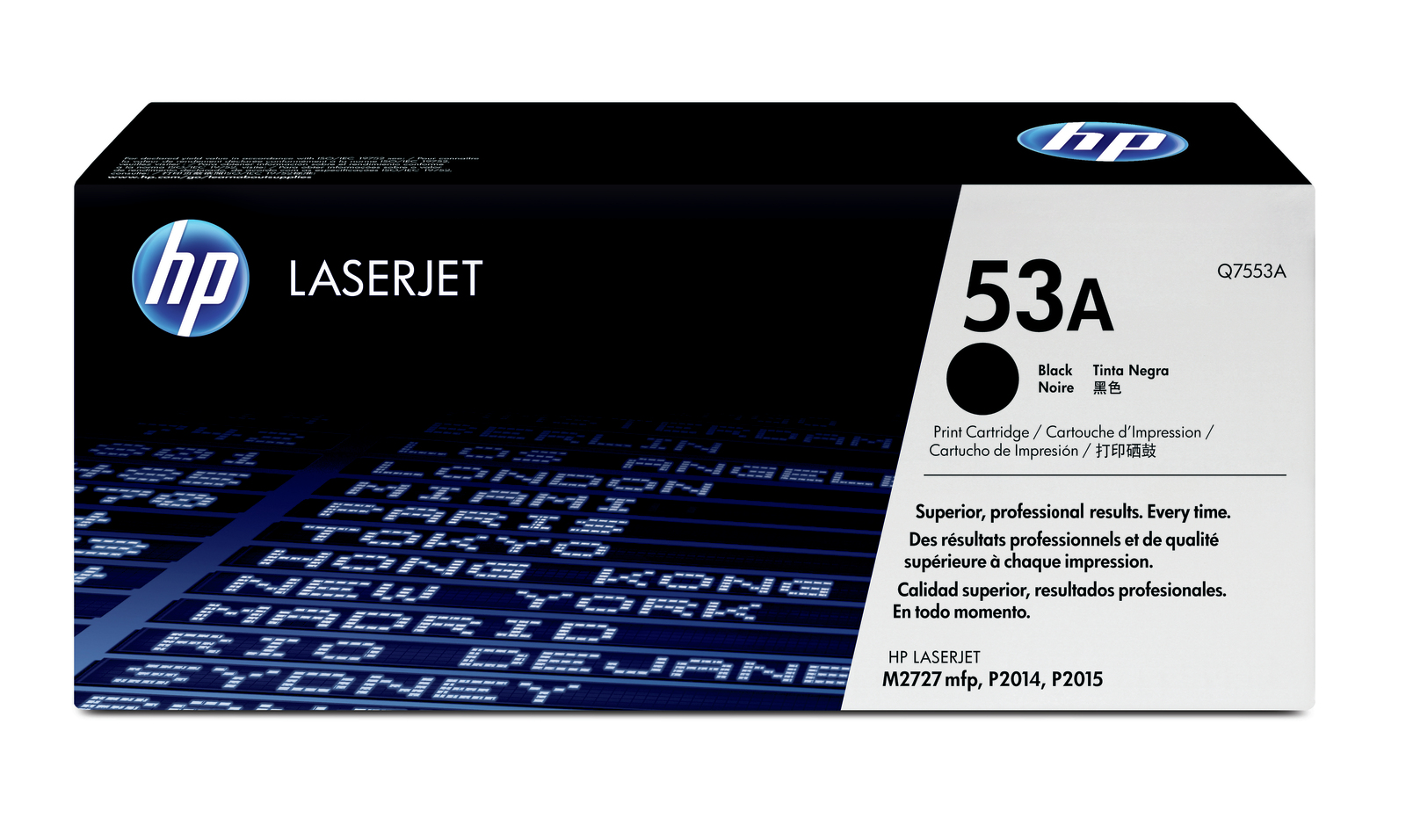 HP 53A Black Toner Cartridge - (Q7553A)