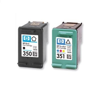 HP 350 / HP 351 Black & Tri-Colour Ink Cartridge Multi-Pack (SD412EE)