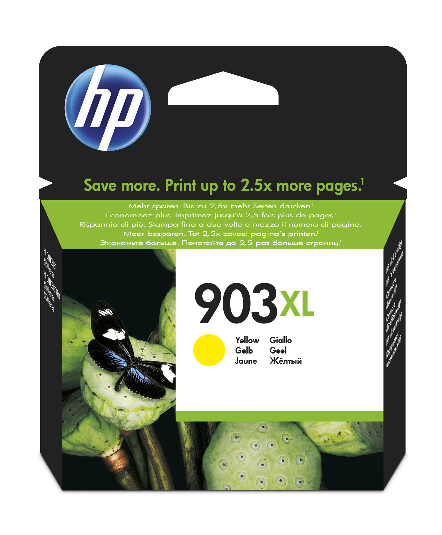 HP 903XL High Capacity Yellow Ink Cartridge - (T6M11AE)