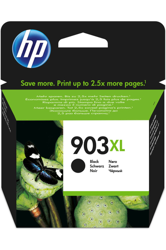 HP 903XL Black High Capacity Ink Cartridge - (T6M15AE)