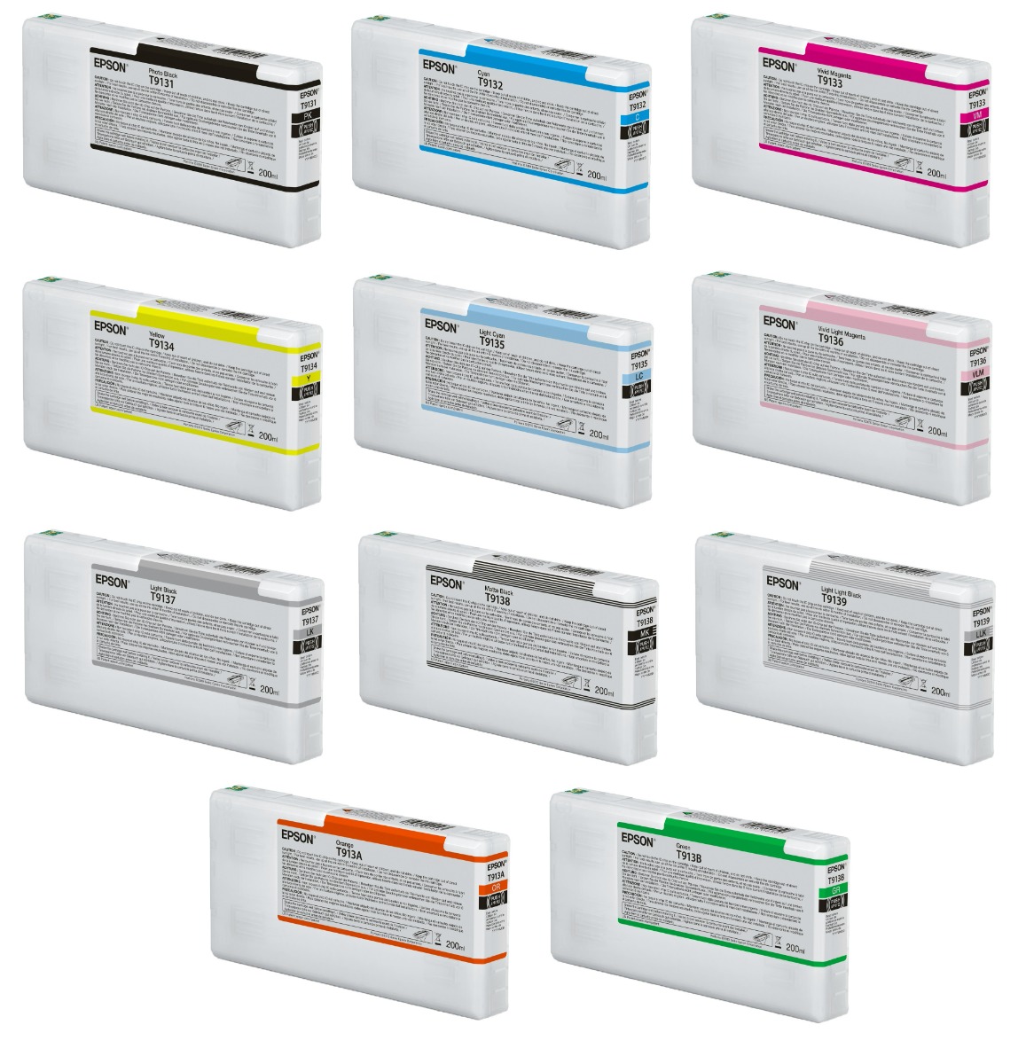 Epson T913 11 Colour Ink Cartridge Multipack