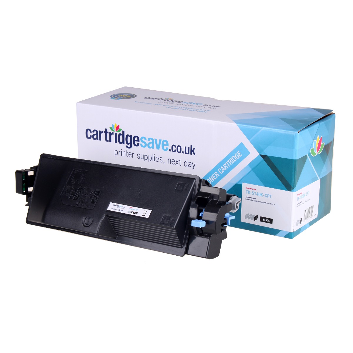 Compatible Kyocera TK5140K Black Toner Cartridge