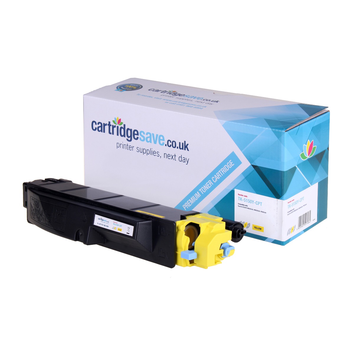 Compatible Kyocera TK5150Y Yellow Toner Cartridge