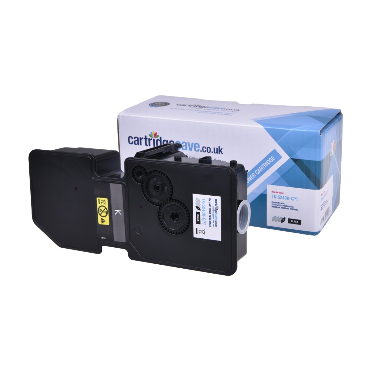 Compatible Kyocera TK-5240K Black Toner Cartridge