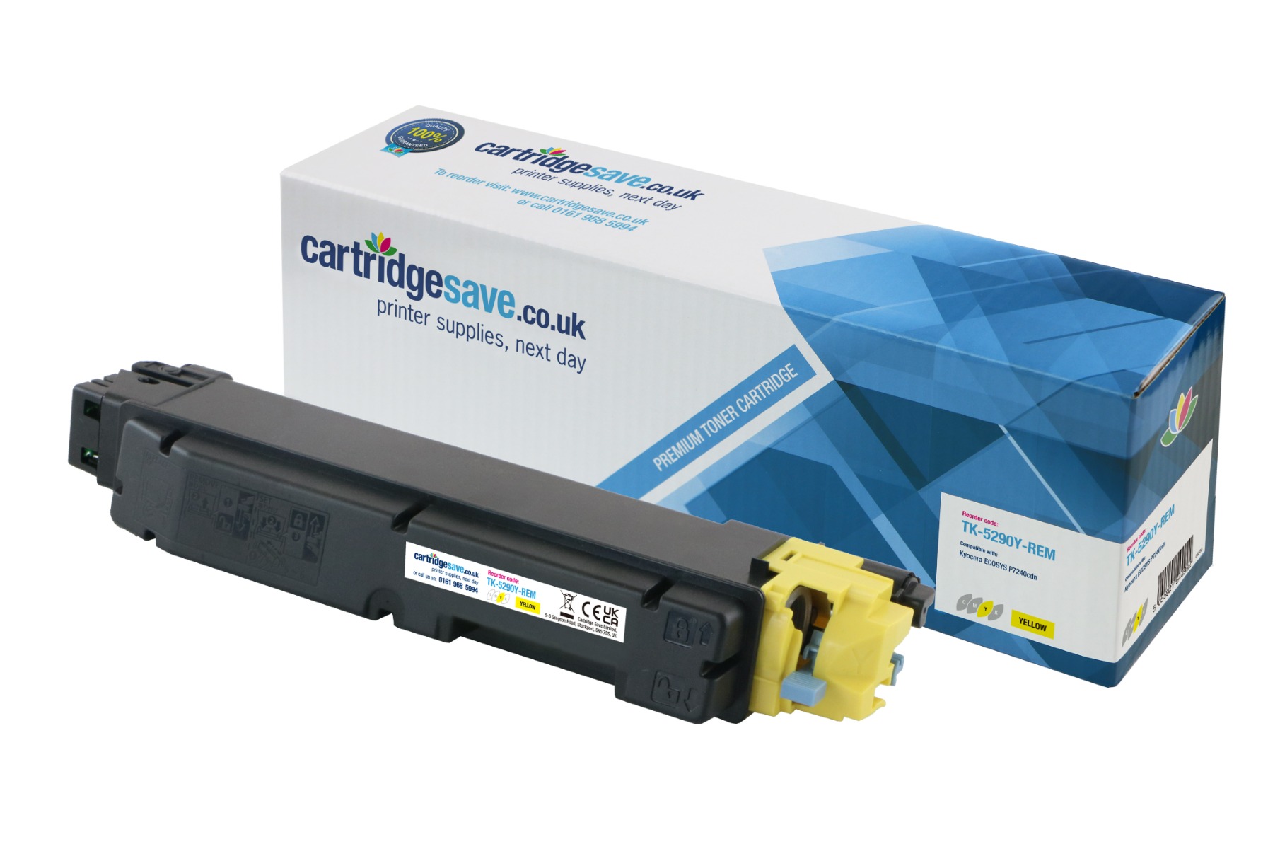 Compatible Kyocera TK-5290Y Yellow Toner Cartridge