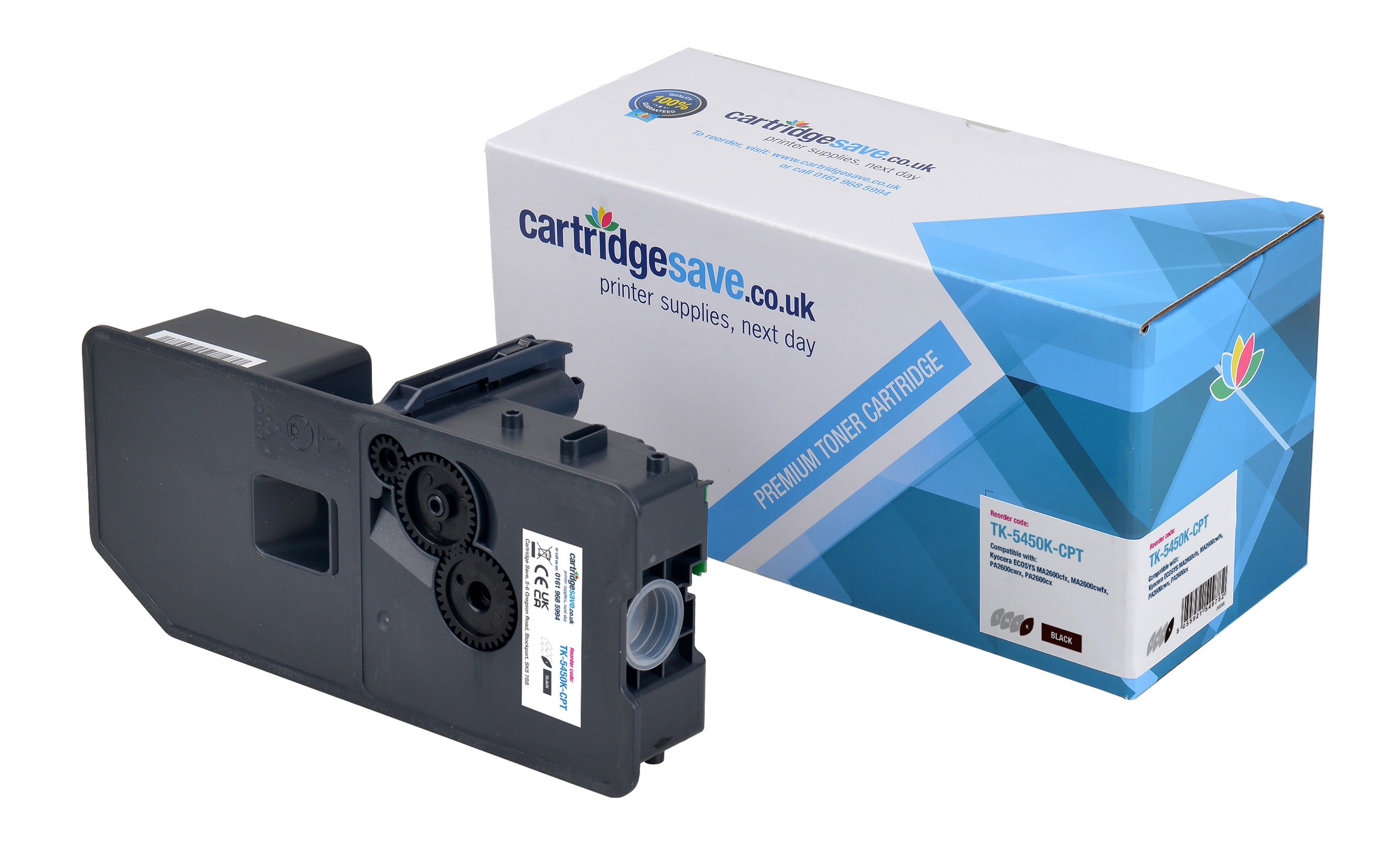 Compatible Kyocera Black TK-5450K Toner Cartridge - (1T0C0D0NL0)