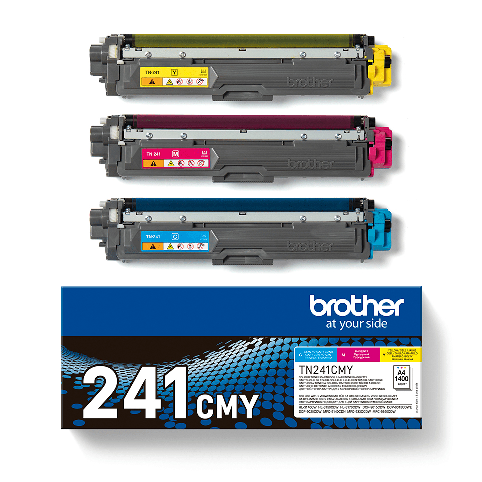 Brother TN-241CMY Toner Cartridge Multipack 