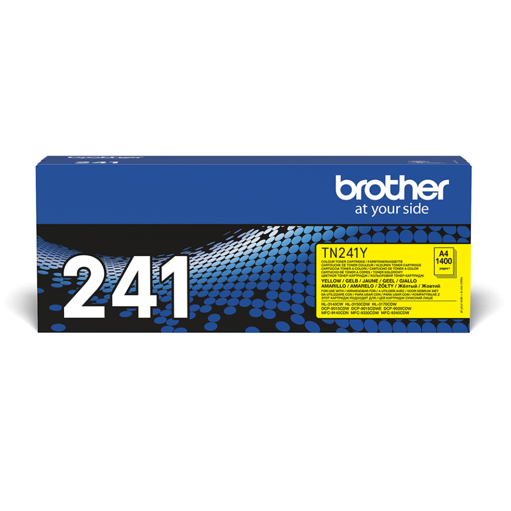 Brother TN-241Y Yellow Toner Cartridge