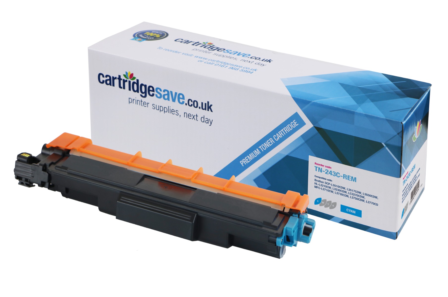 Compatible Brother TN-243C Cyan Toner Cartridge