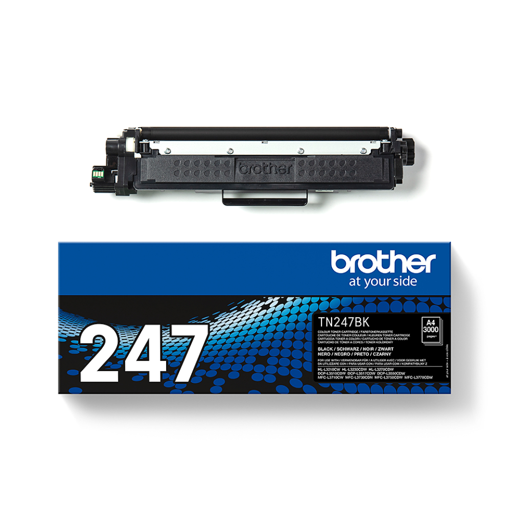 Brother TN-247BK High Capacity Black Toner Cartridge