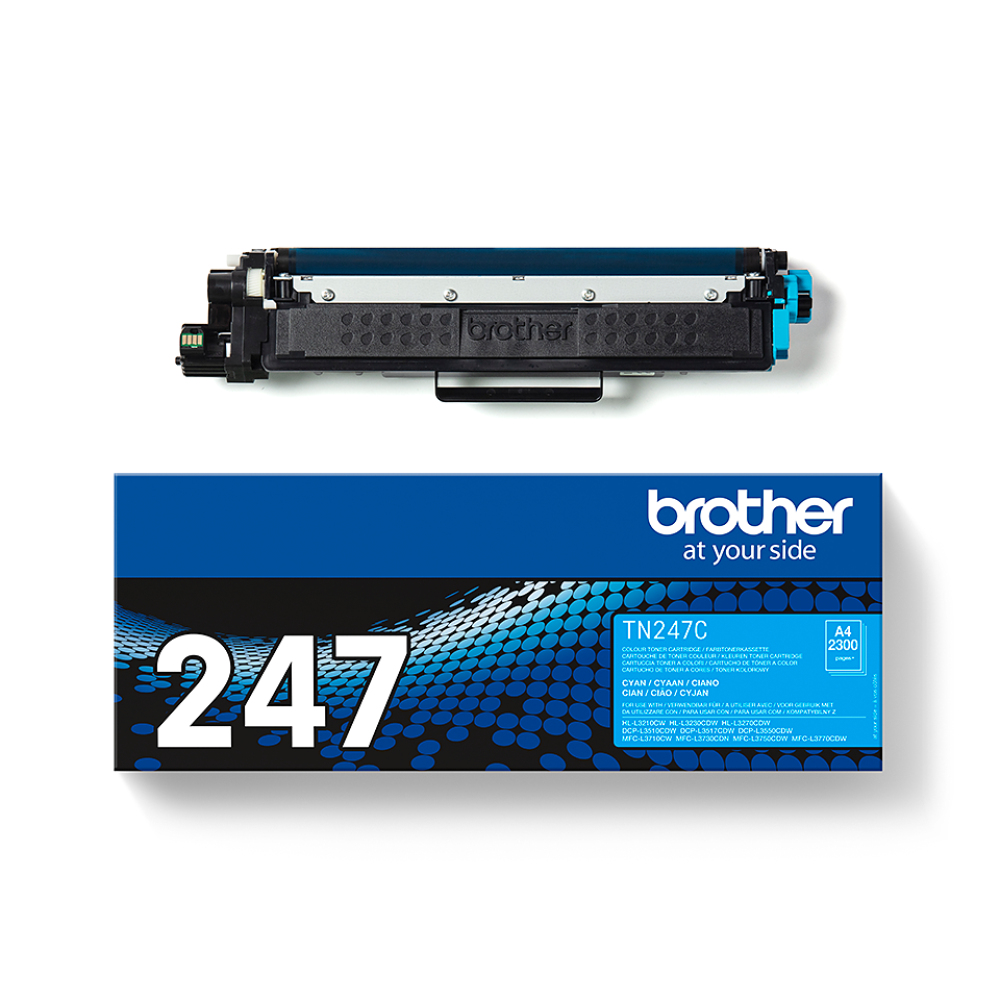 Brother TN-247C High Capacity Cyan Toner Cartridge