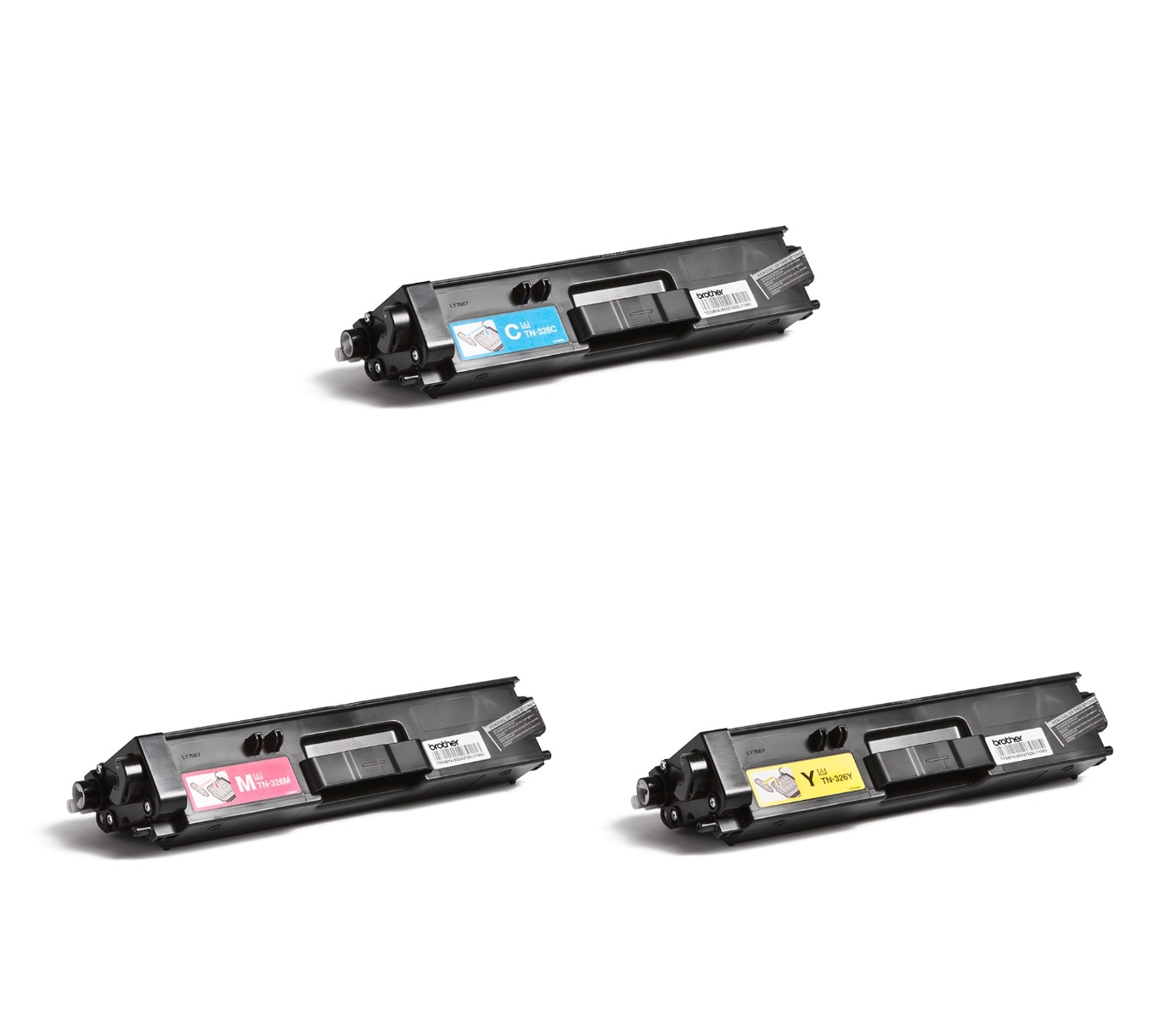 Brother TN-326 High Capacity 3 Colour Toner Cartridge Multipack