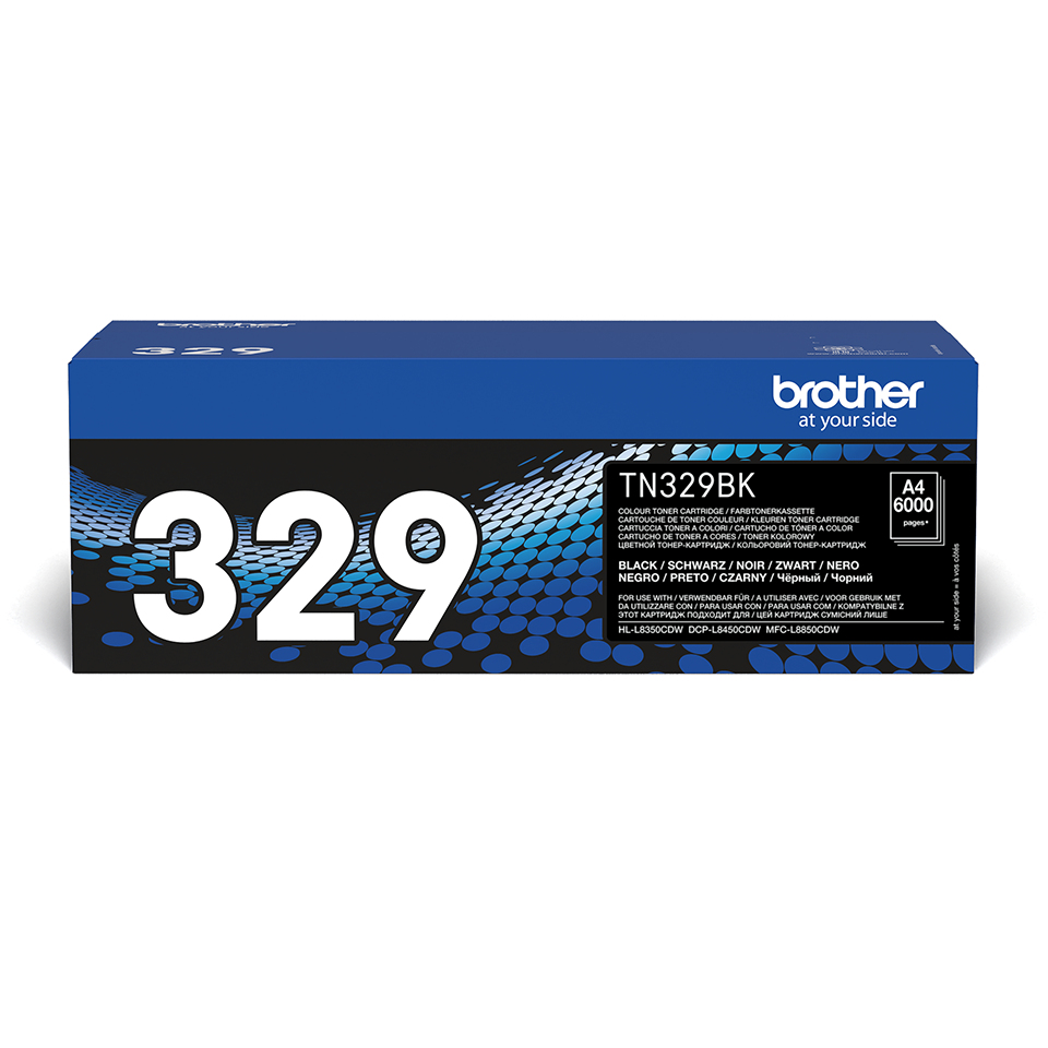 Brother TN-329BK Extra High Capacity Black Toner Cartridge