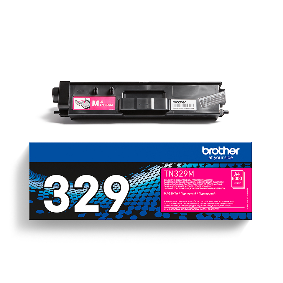 Brother TN-329M Extra High Capacity Magenta Toner Cartridge