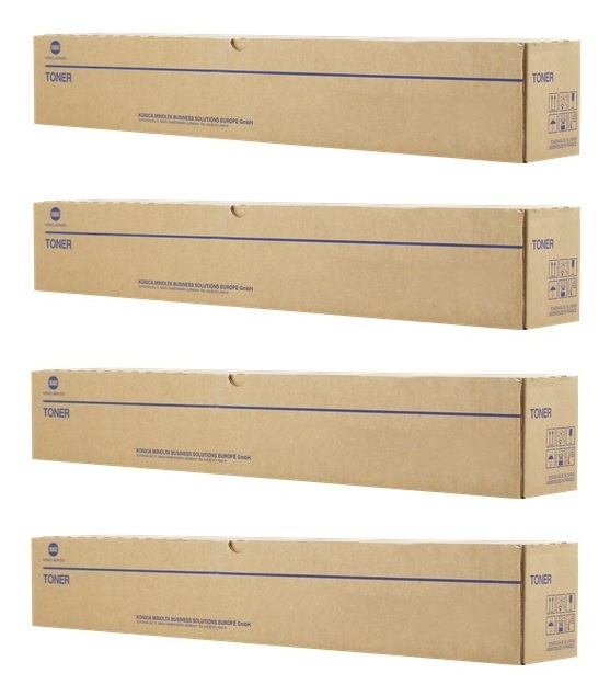 Konica Minolta TN-619 4-Colour Toner Cartridge Multipack