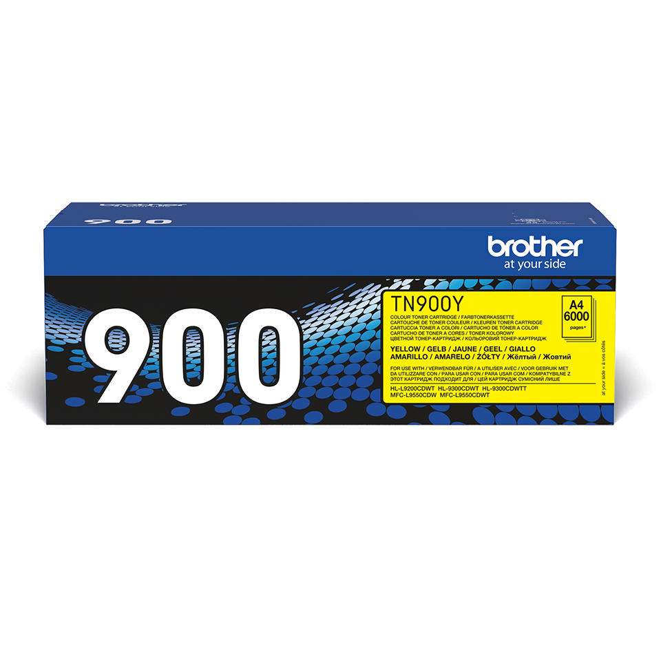 Brother TN-900Y Yellow Toner Cartridge