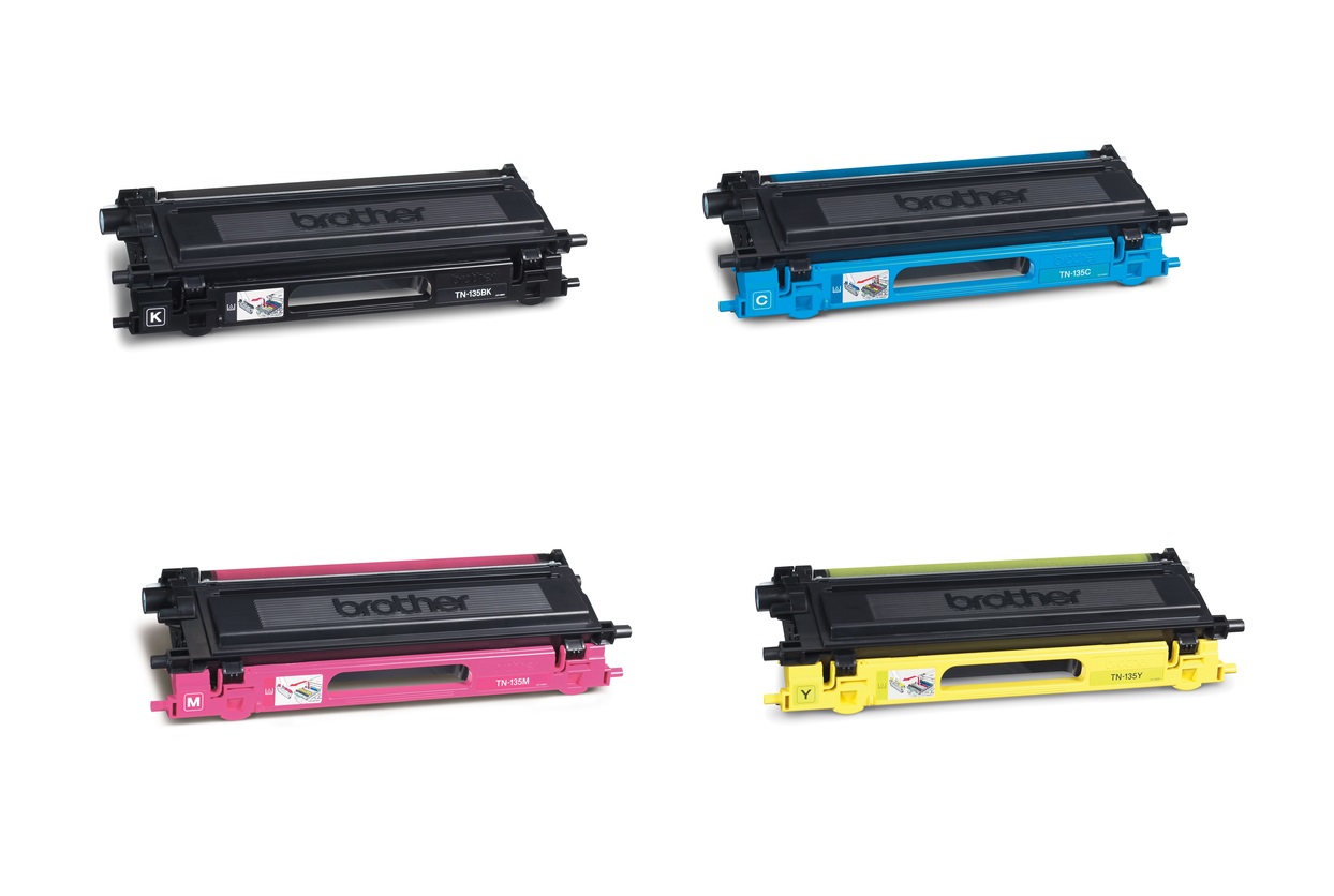 Brother TN-135 High Capacity 4 Colour Toner Cartridge Multipack