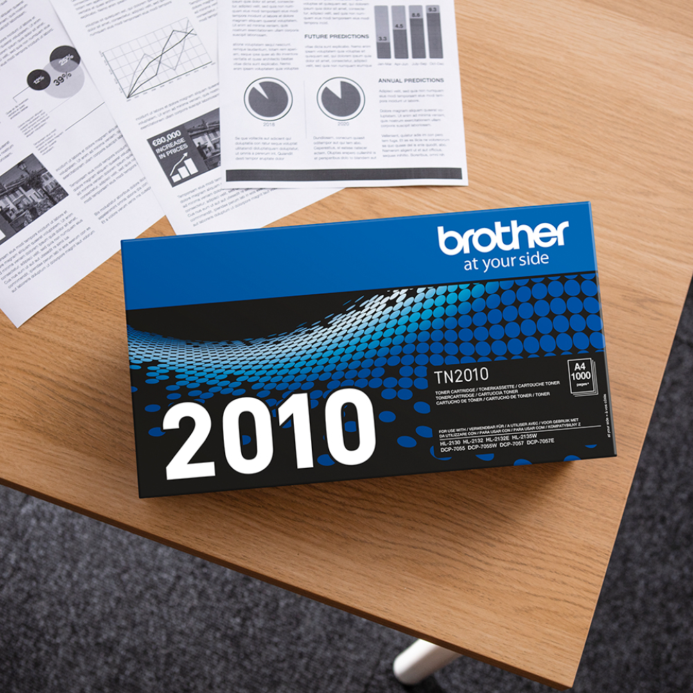 Brother TN-2010 Black Toner Cartridge