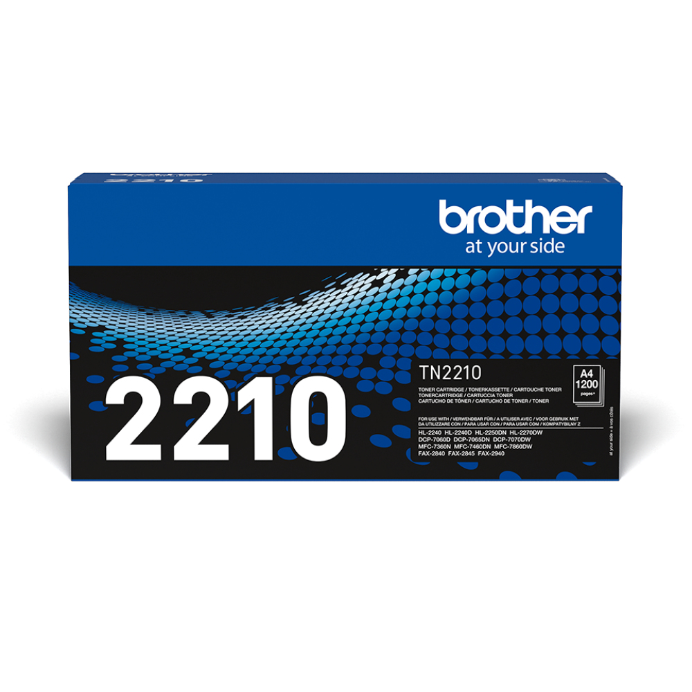 Brother TN-2210 Black Toner Cartridge