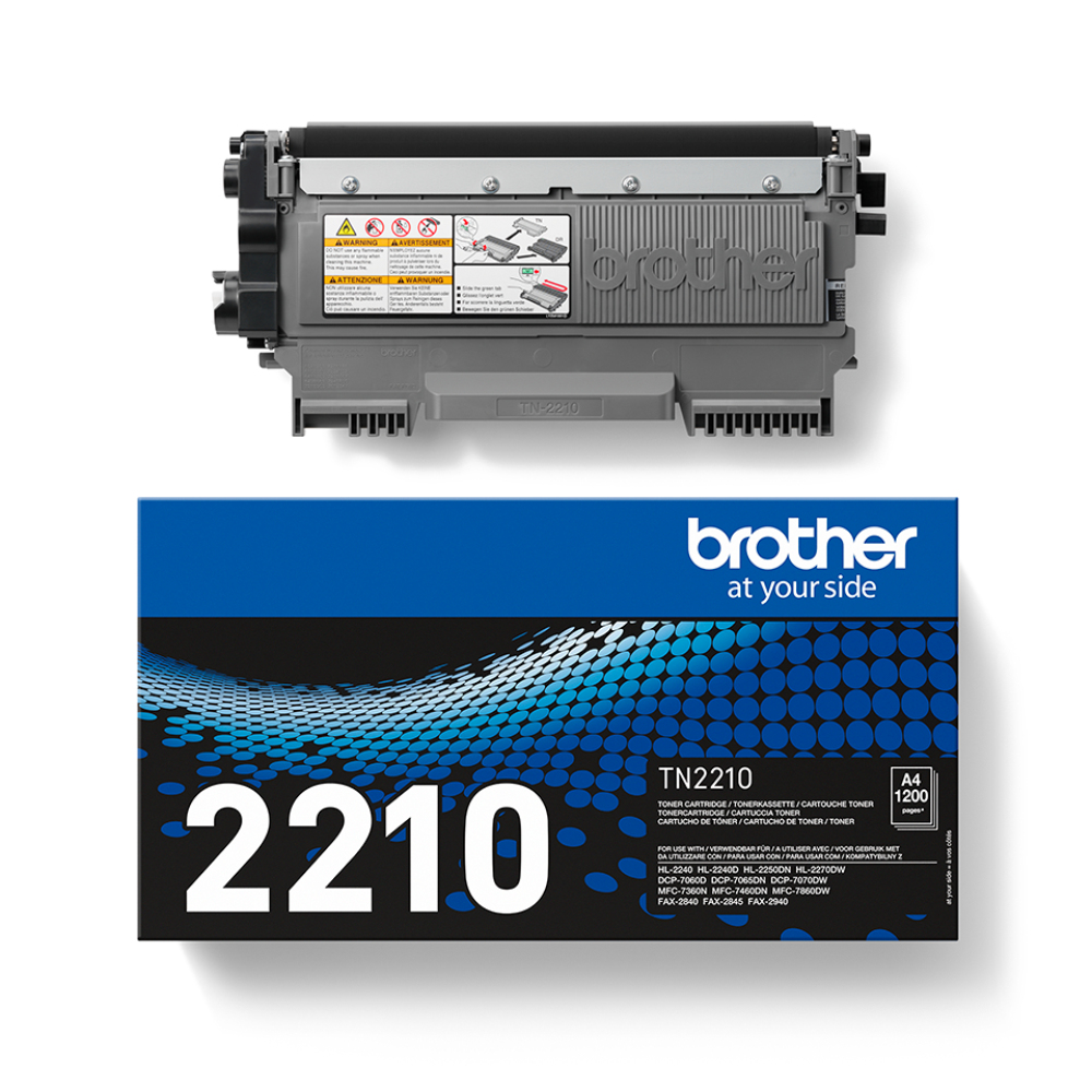 Brother TN-2210 Black Toner Cartridge