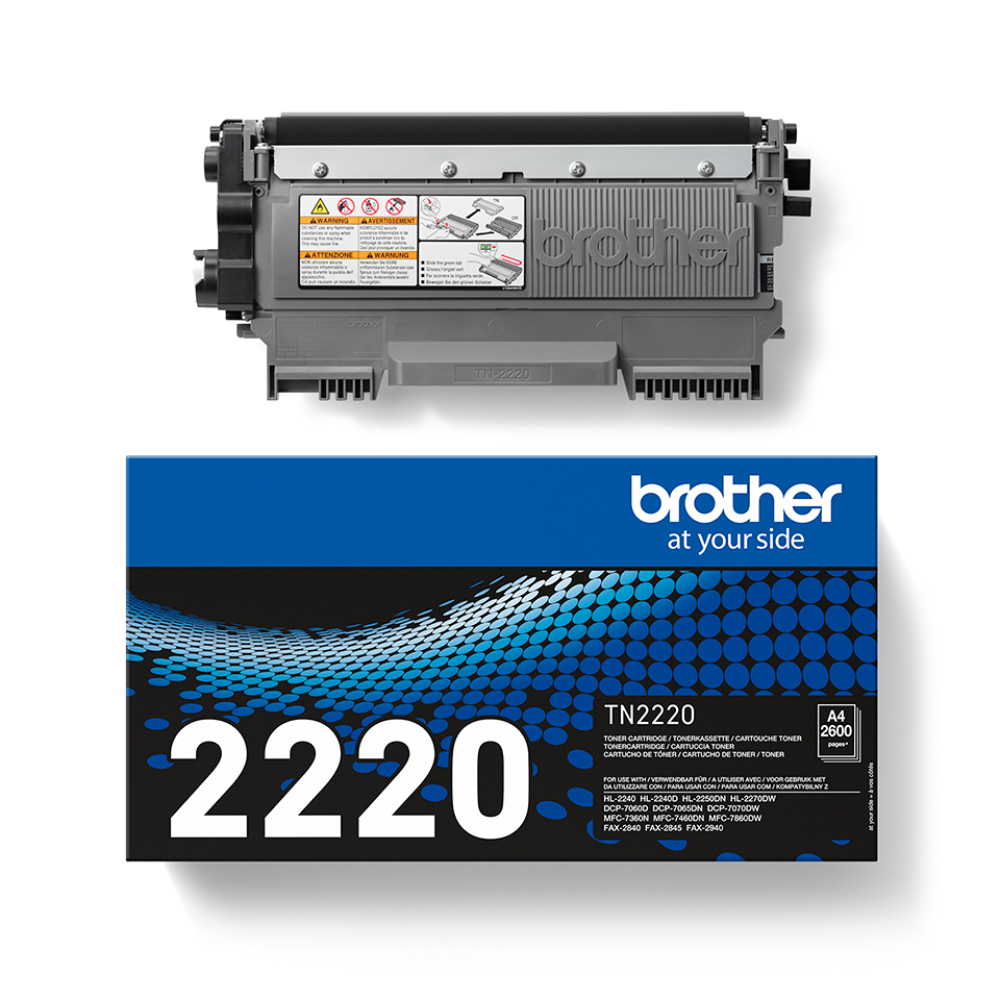 Brother TN-2220 High Capacity Black Toner Cartridge