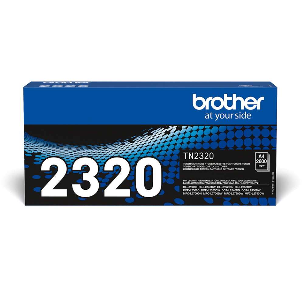 Brother TN-2320 High Capacity Black Toner Cartridge