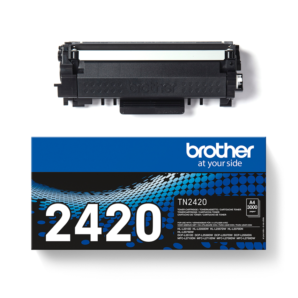 Brother TN-2420 High Capacity Black Toner Cartridge