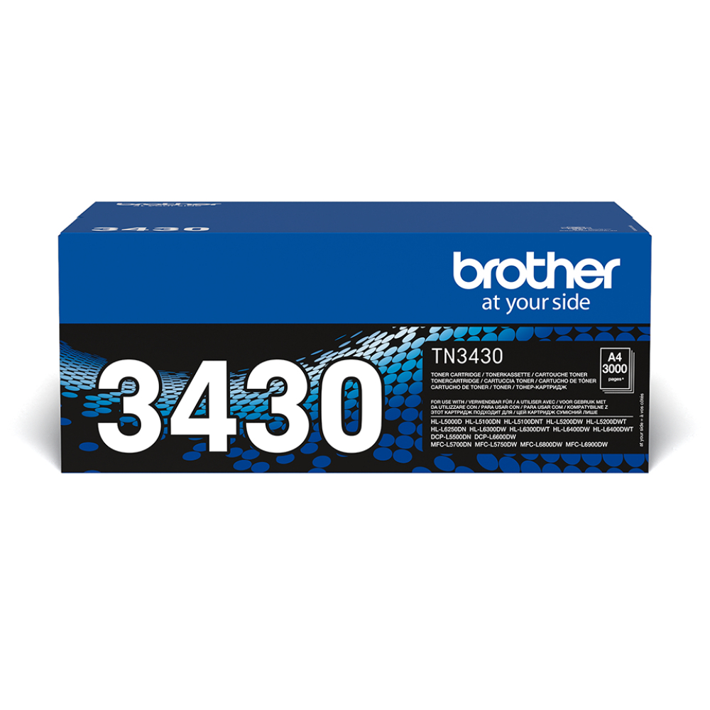 Brother TN-3430 Black Toner Cartridge