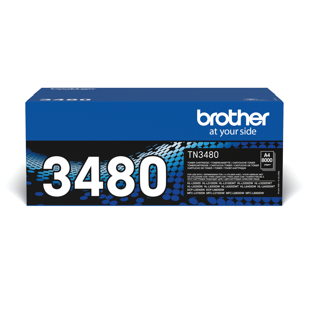 Brother TN-3480 High Capacity Black Toner Cartridge