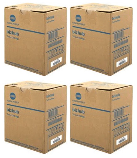 Konica Minolta TNP-80 4-Colour Toner Cartridge Multipack