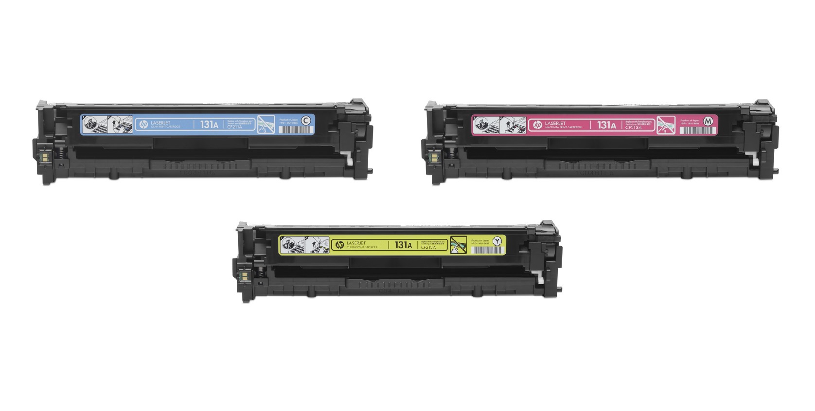 HP 131A 3 Colour Toner Cartridge Multipack (U0SL1AM)