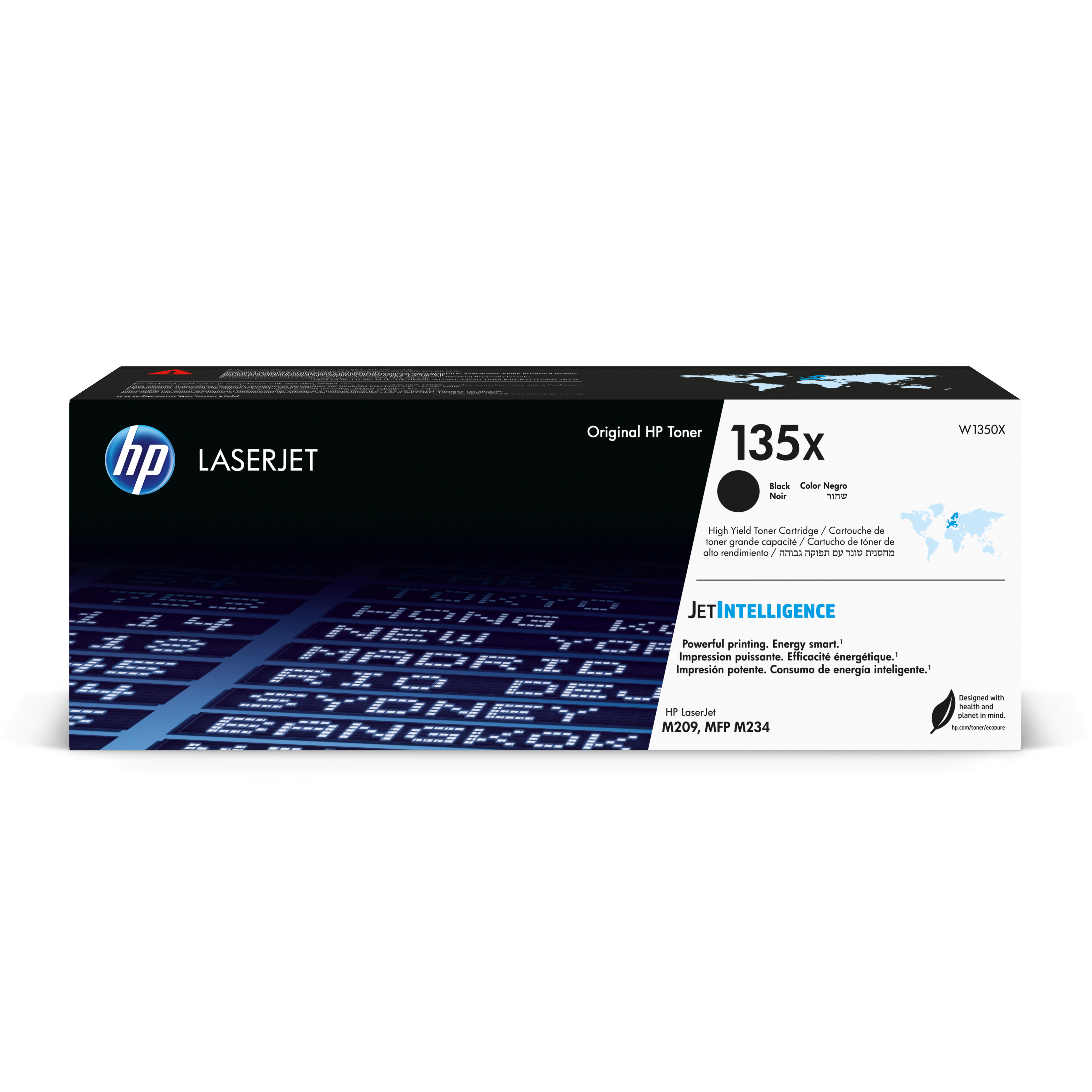 HP 135X High Capacity Black Toner Cartridge - (W1350X)