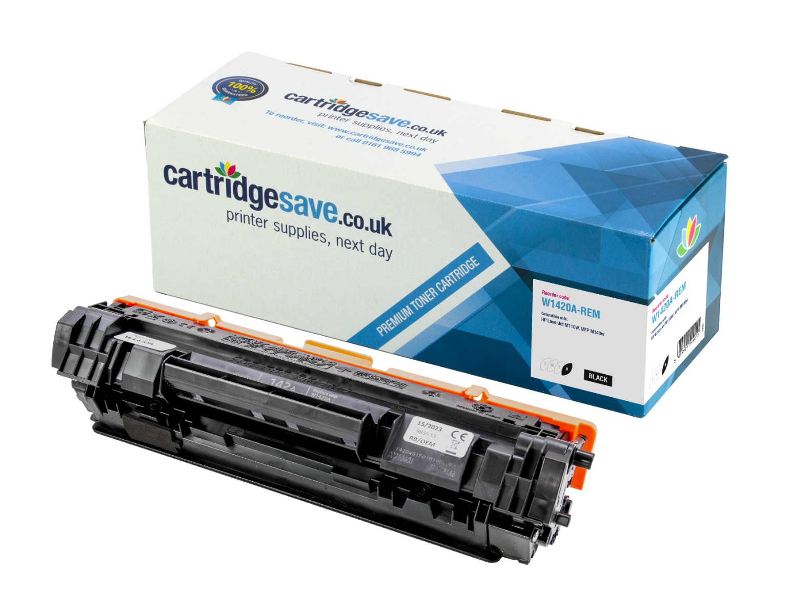 Compatible HP 142A Black Toner Cartridge - (W1420A)