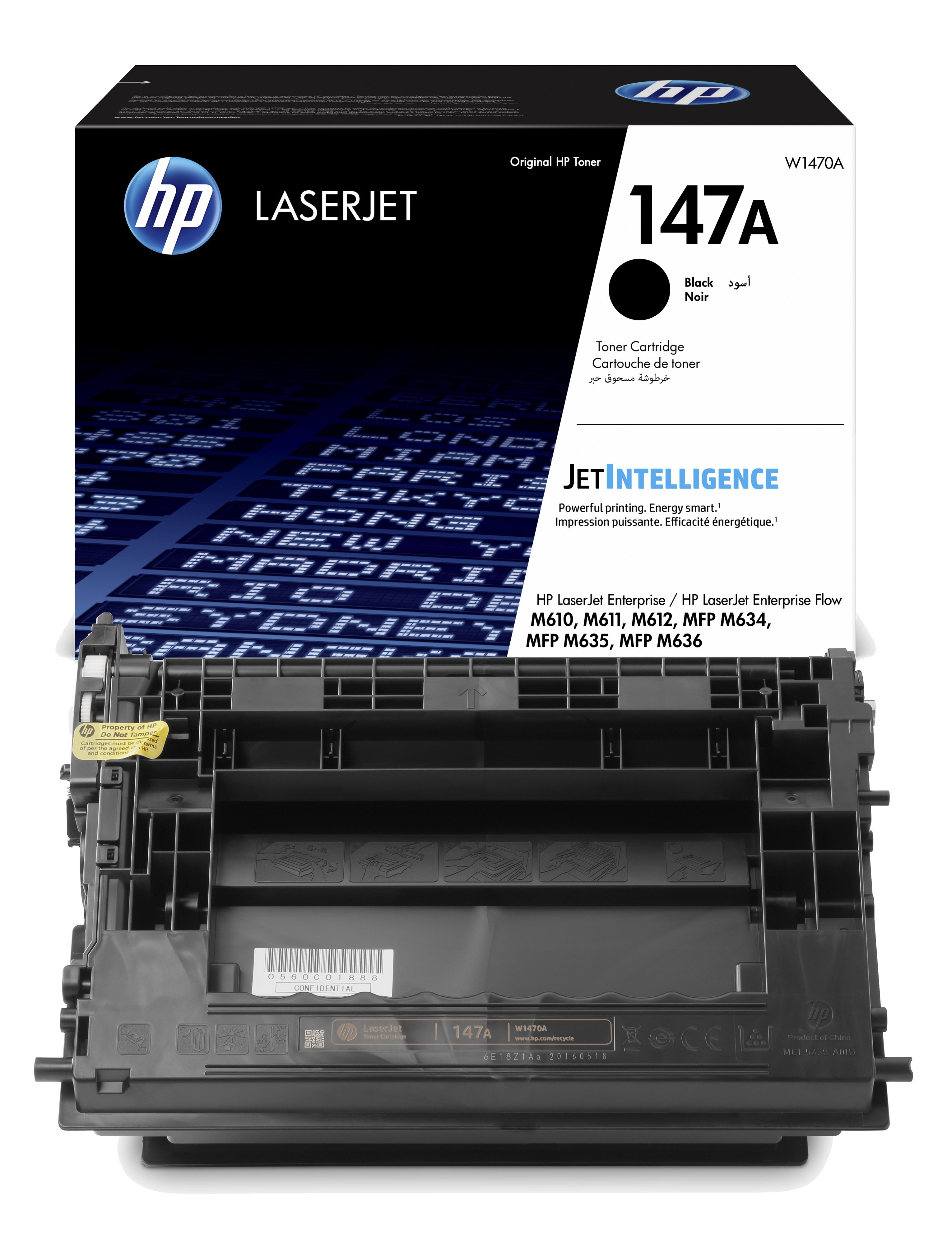 HP 147A Black Toner Cartridge - (W1470A)