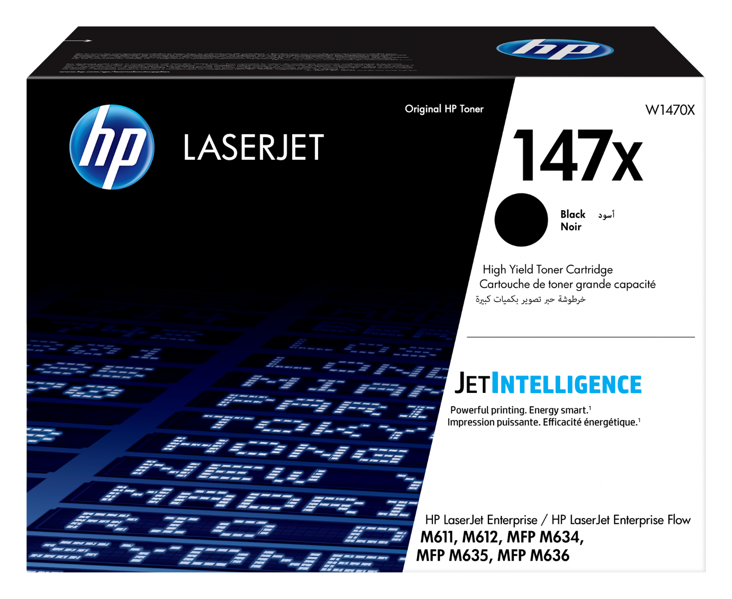 HP 147X High Capacity Black Toner Cartridge - (W1470X)