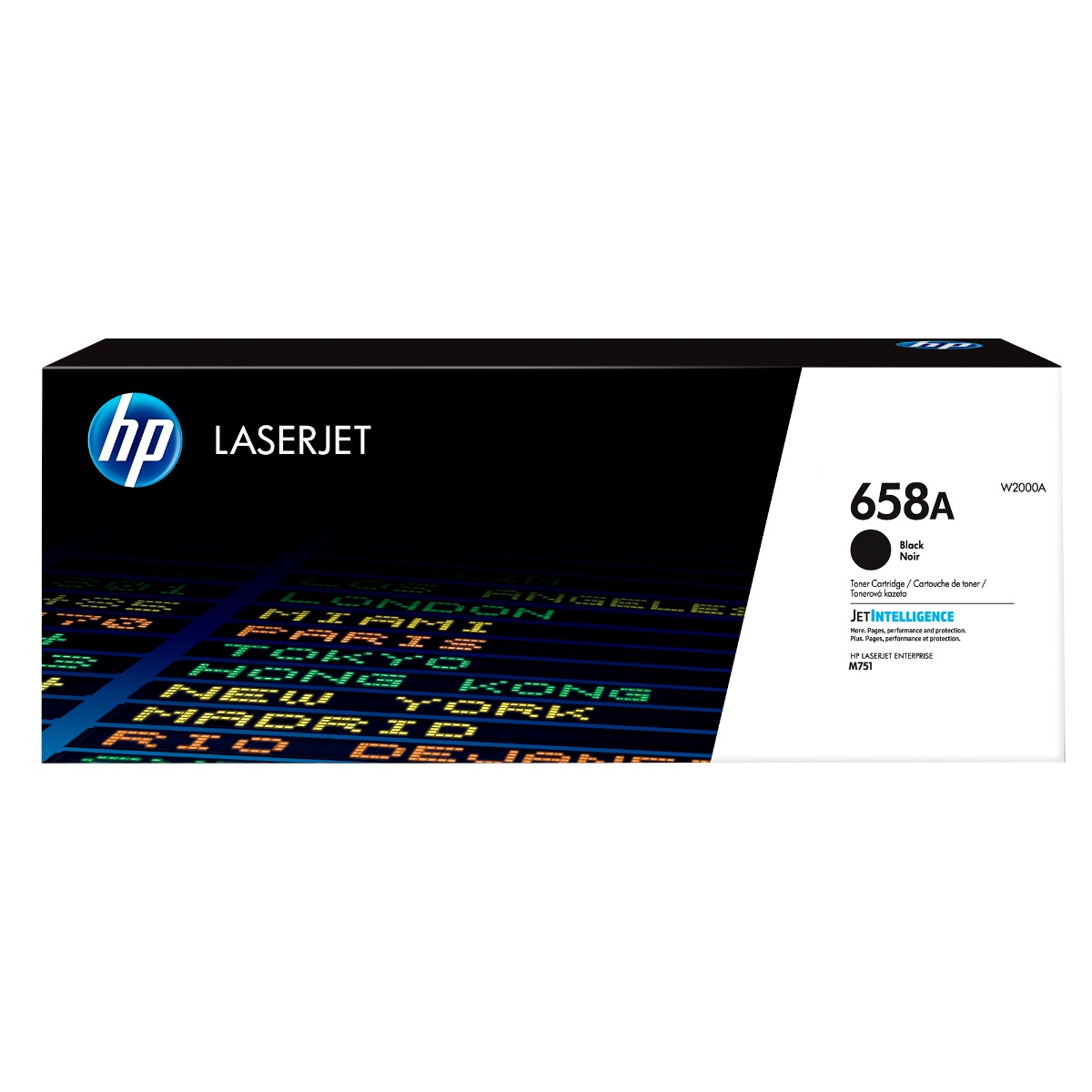 HP 658A Black Toner Cartridge - (W2000A)