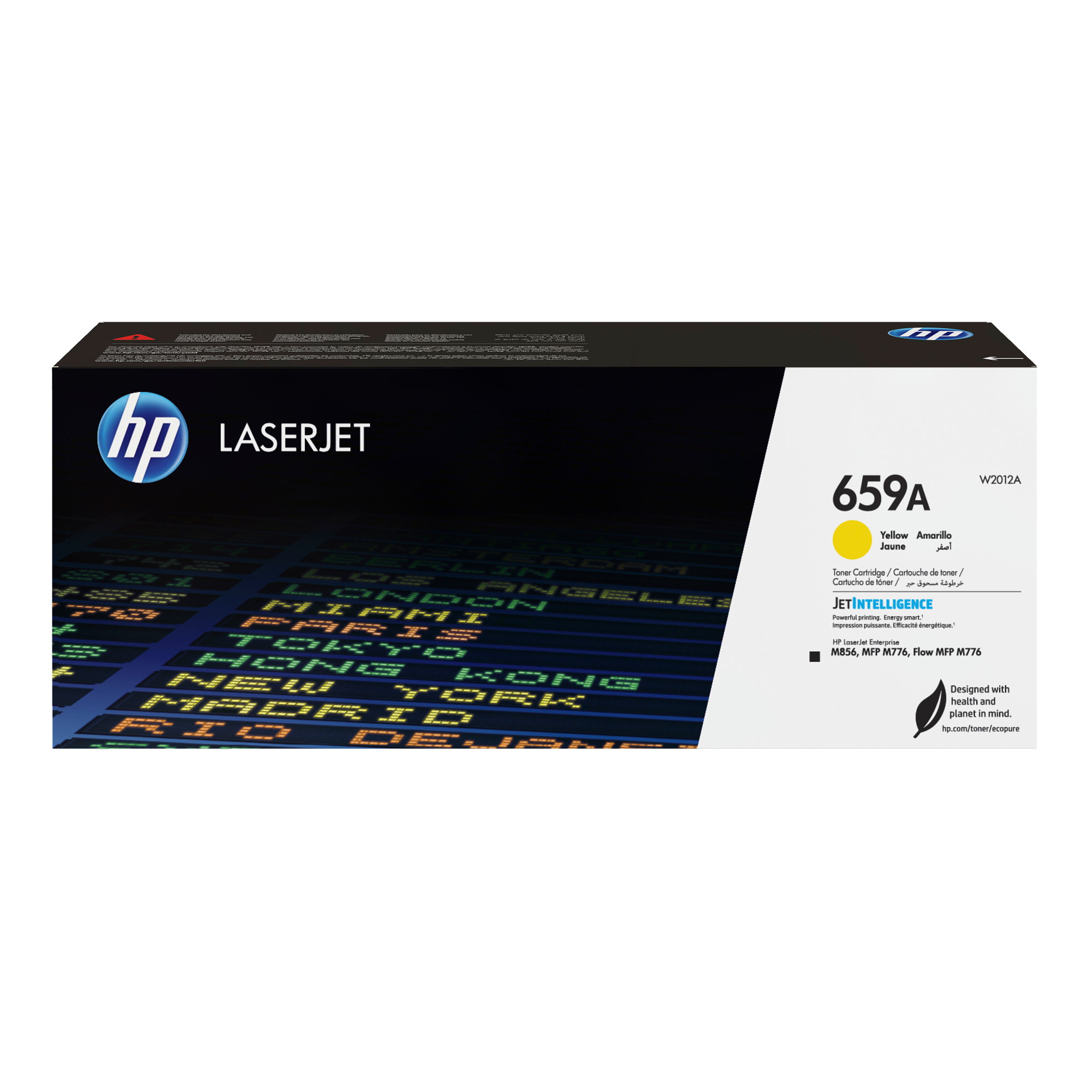 HP 659A Yellow Toner Cartridge - (W2012A)