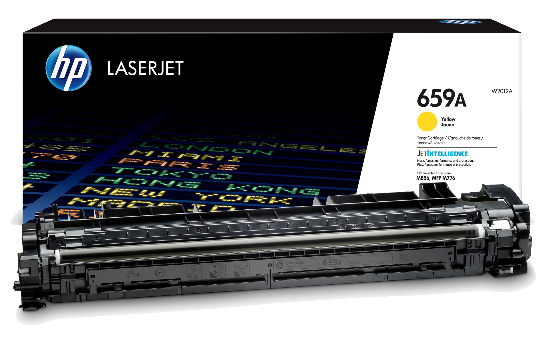 HP 659A Yellow Toner Cartridge - (W2012A)