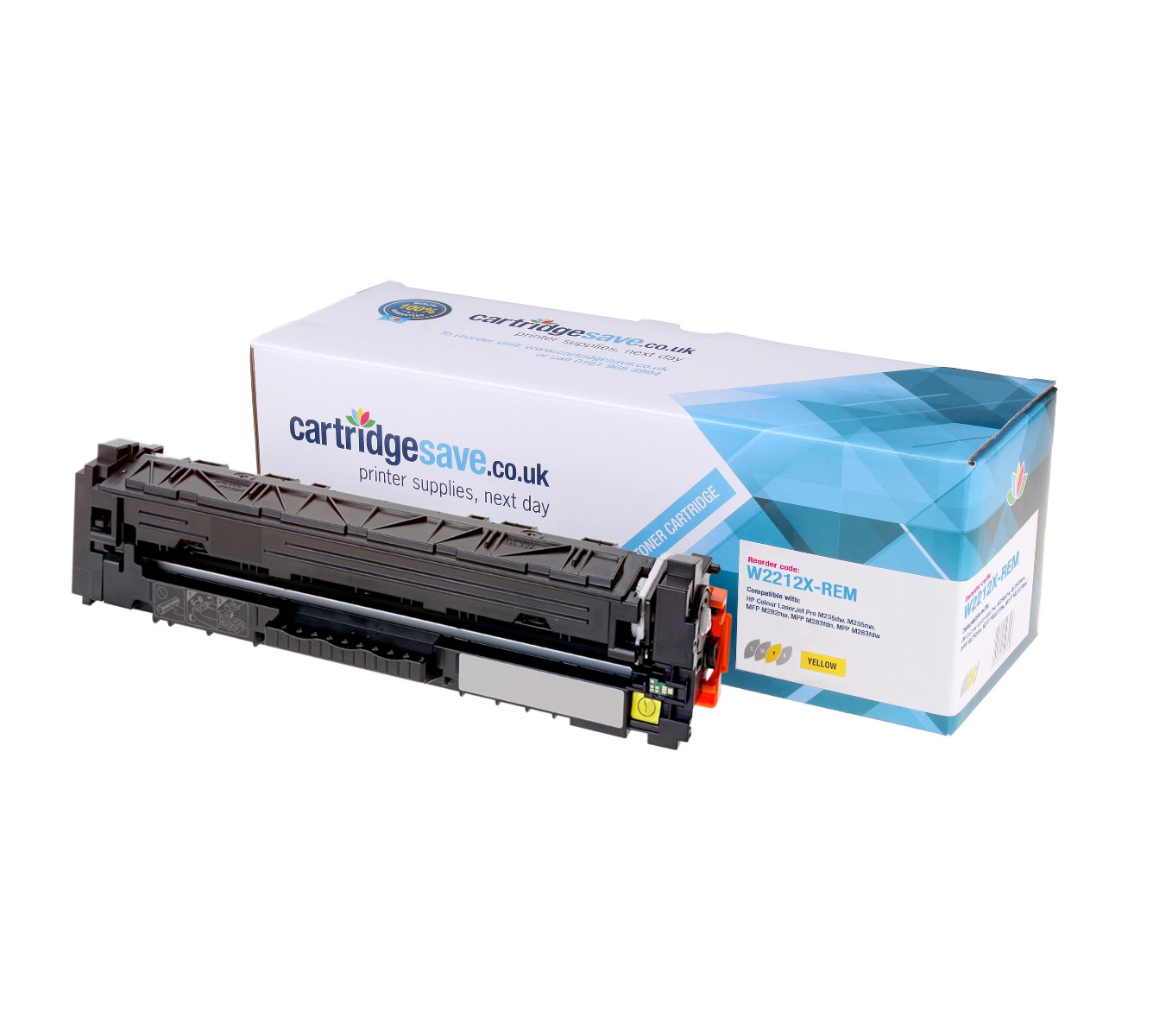 Compatible High Capacity HP 207X Yellow Laser Toner - (HP W2212X)