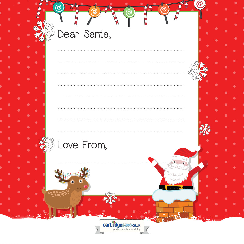 Letter To Santa | Christmas | Cartridgesave