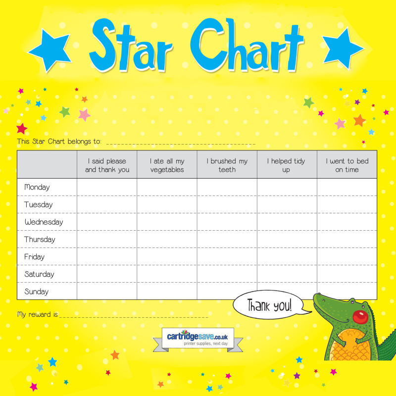 printable star charts free