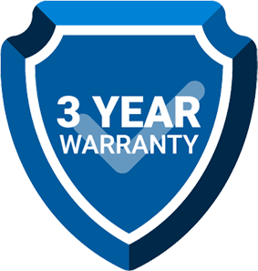 Full 3-year warranty on Cartridge Save own-brand